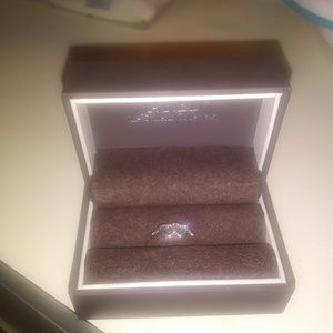 Size 8 sterling silver ring
